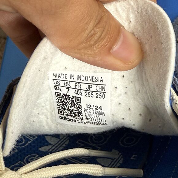 Adidas SL 72 "Blue Bird Off White" Women’s Size 8.5 JS0255 Athletic Sneakers NWB - Picture 9 of 11